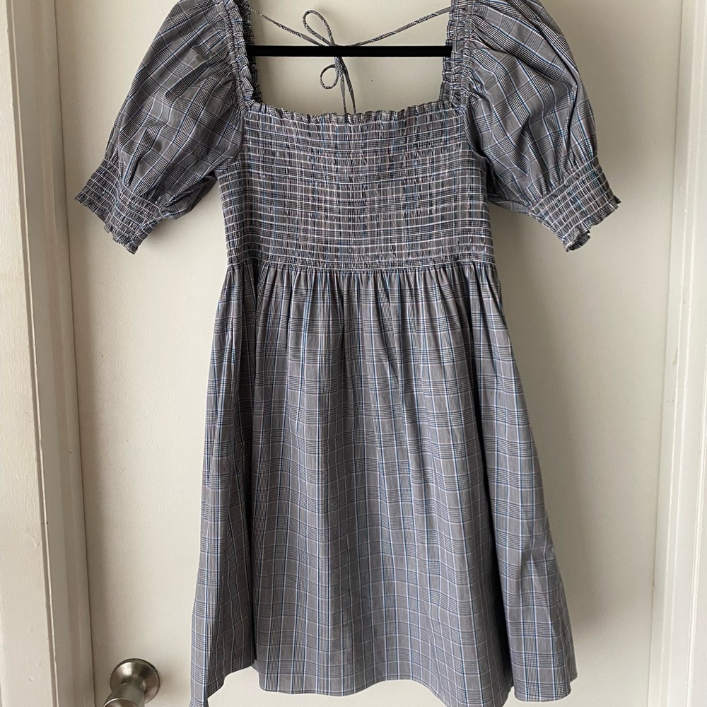 Hill House Athena Nap Dress- Tai Check